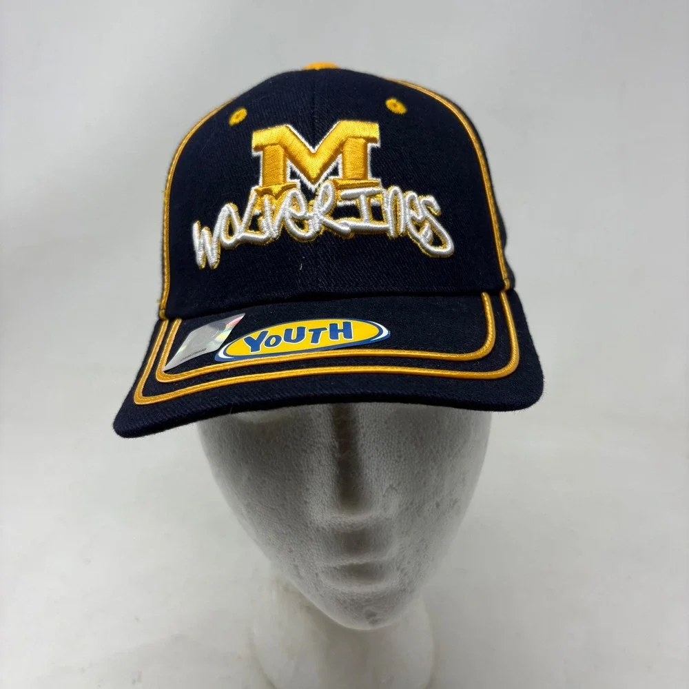 Michigan Wolverines Hat Bundle 2pk Embroidered NCAA Youth